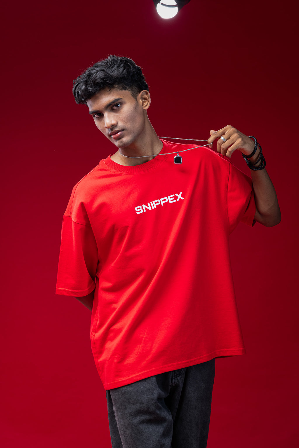 Web Of Power Oversized T-Shirt