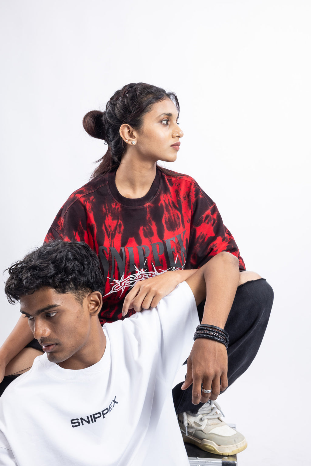 Freedom X Chaos Oversized T-Shirt COMBO