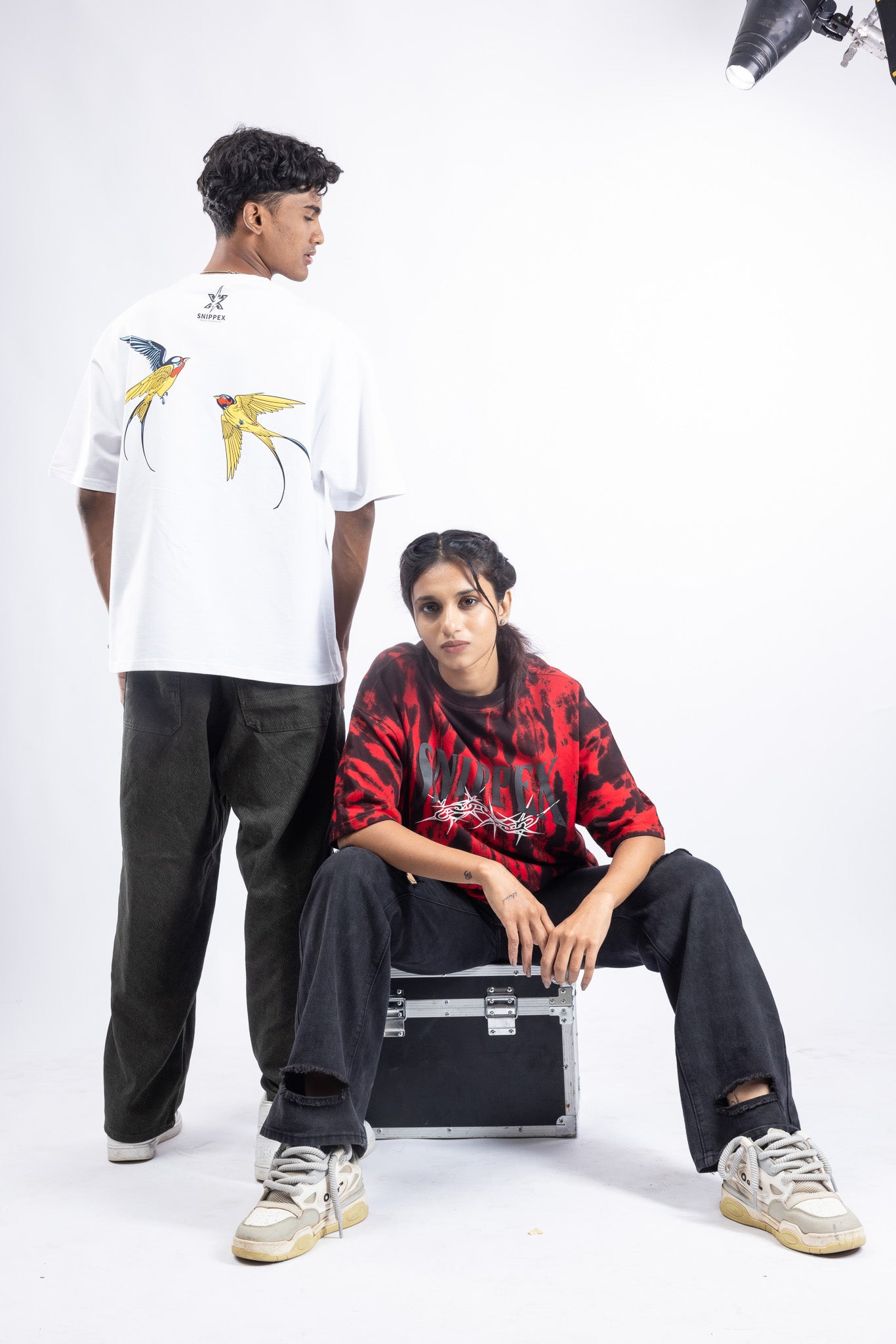 Freedom X Chaos Oversized T-Shirt COMBO