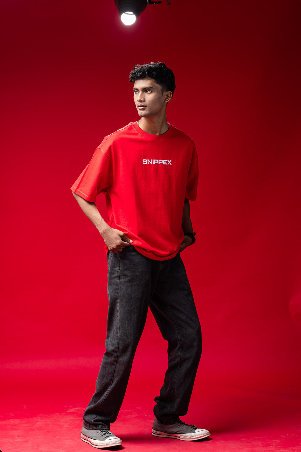 Web Of Power Oversized T-Shirt