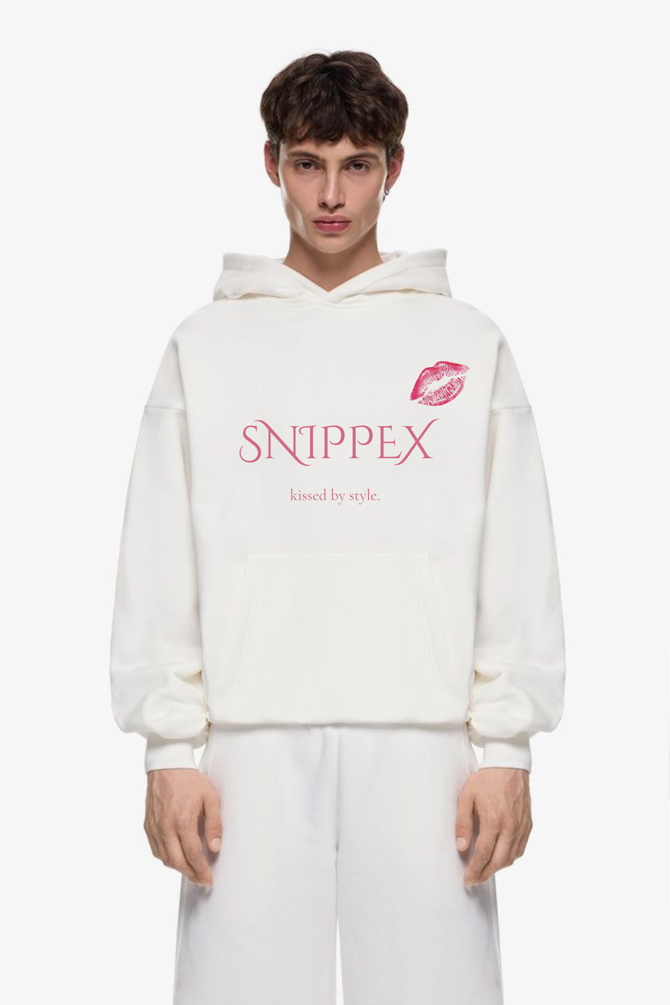 KISSED BY STYLE - Oversized Hoodie