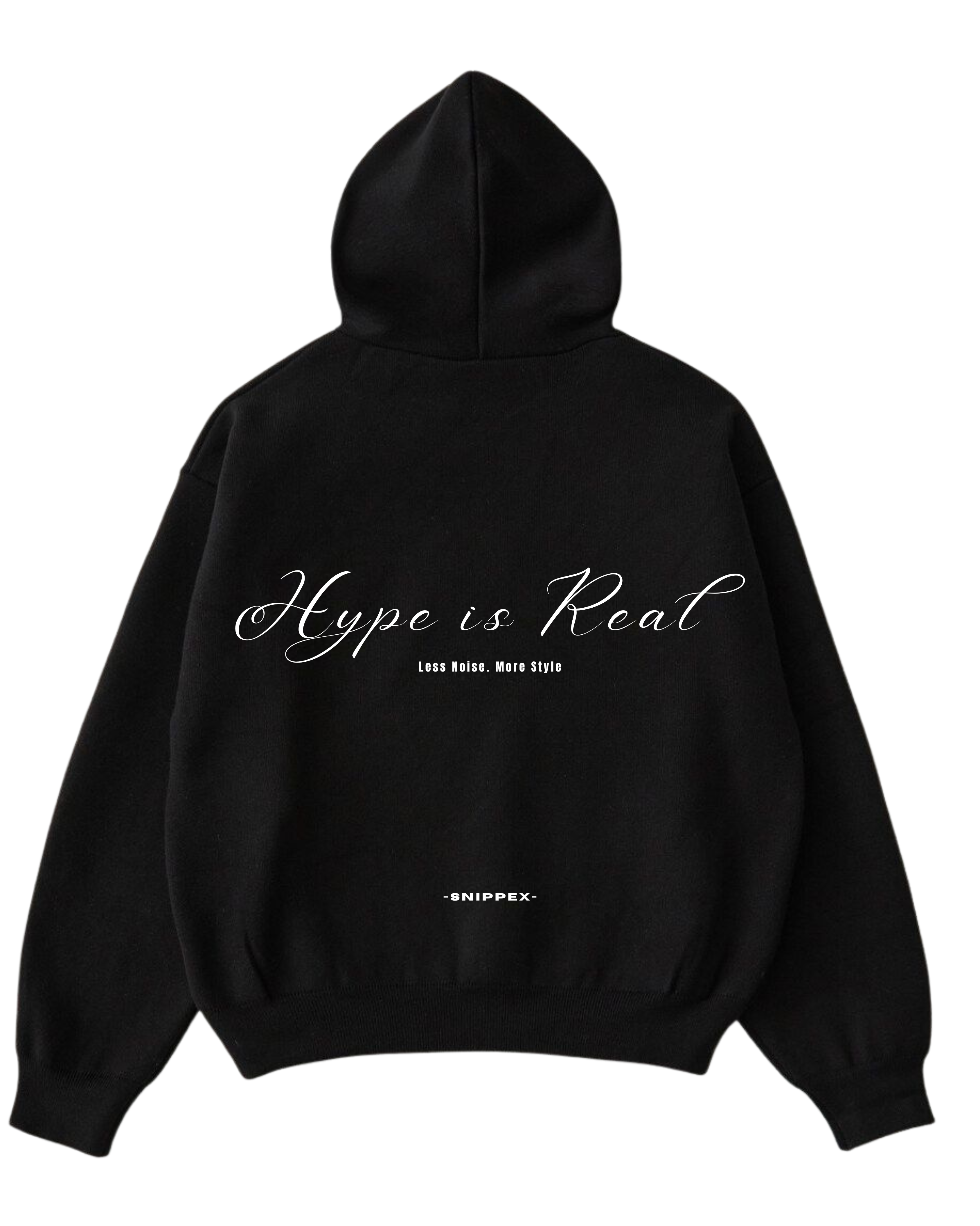 HYPE IS REAL - Oversized Hoodie