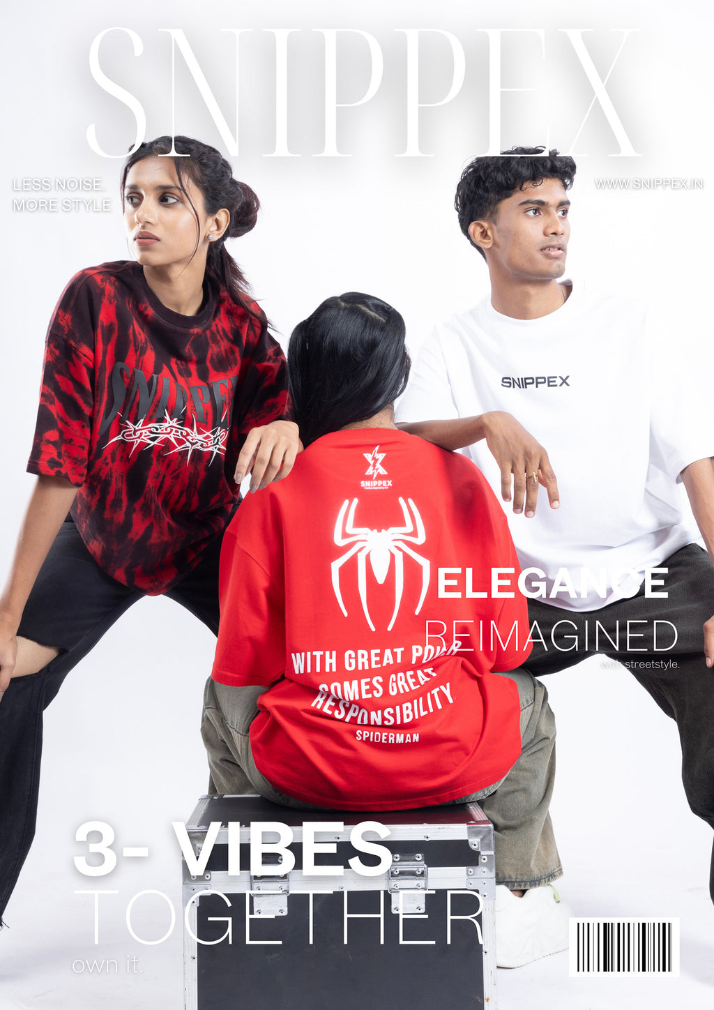 Freedom x Spidy x Thorn Theory T-Shirt COMBO