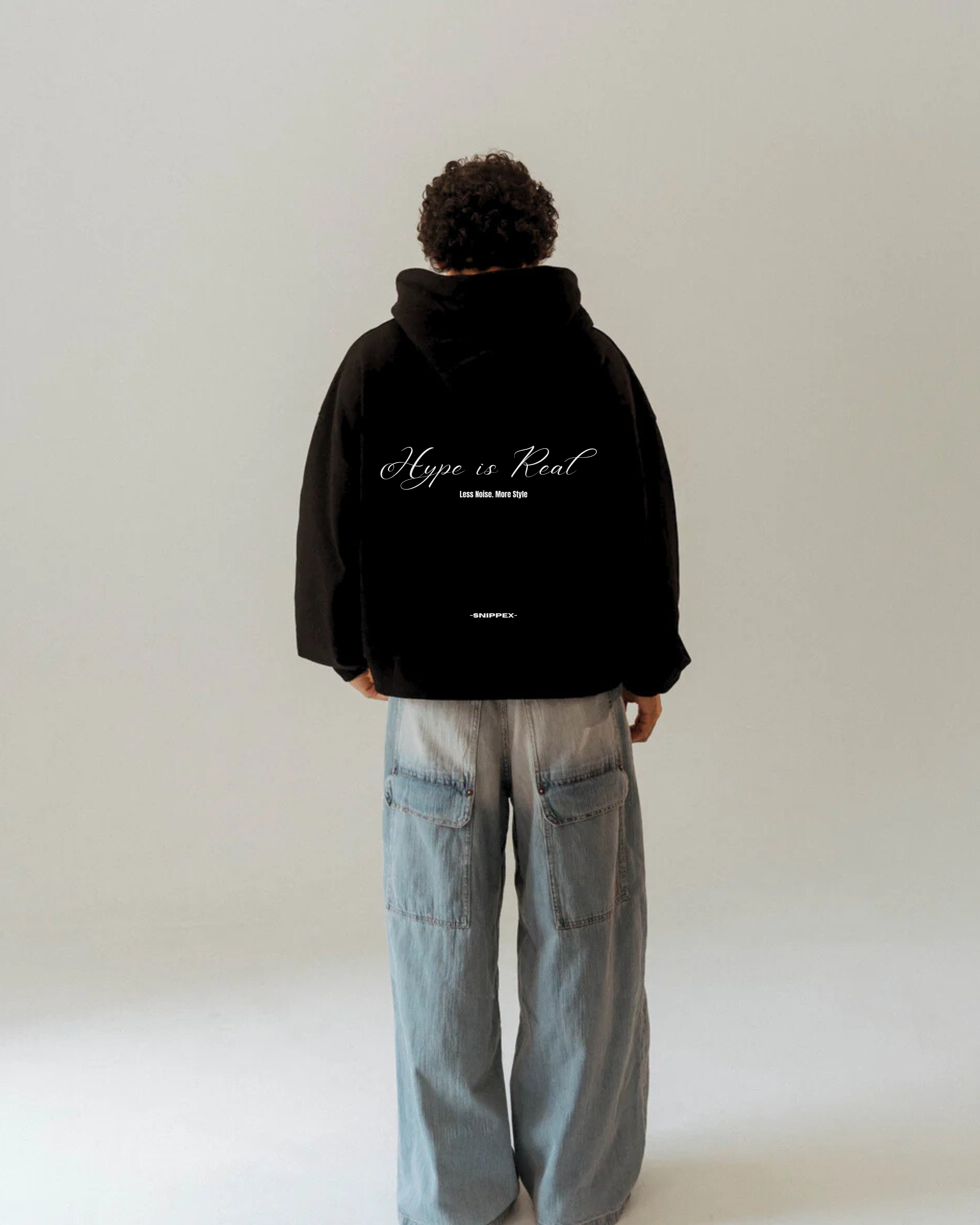 HYPE IS REAL - Oversized Hoodie