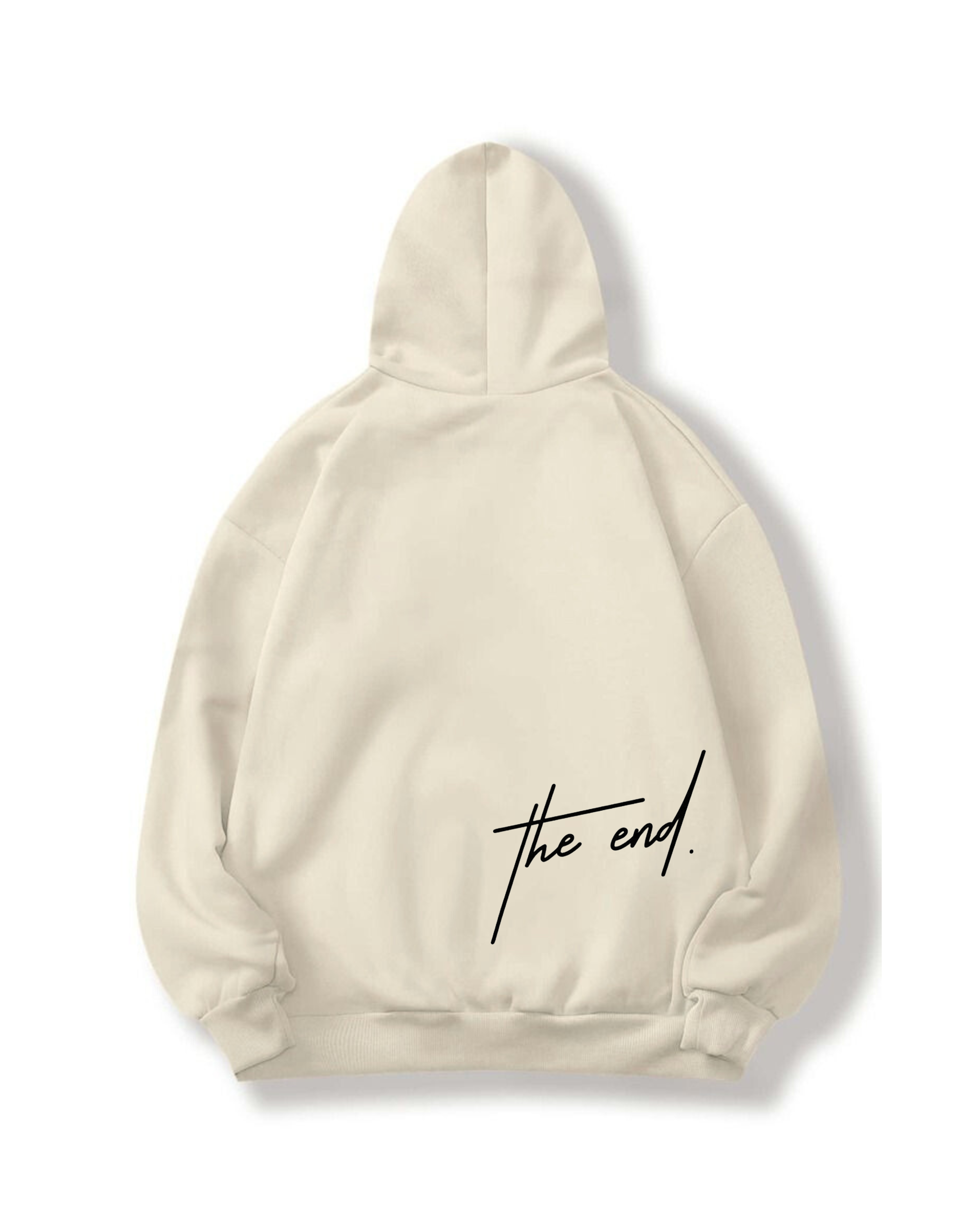 THE END - Oversized Hoodie.