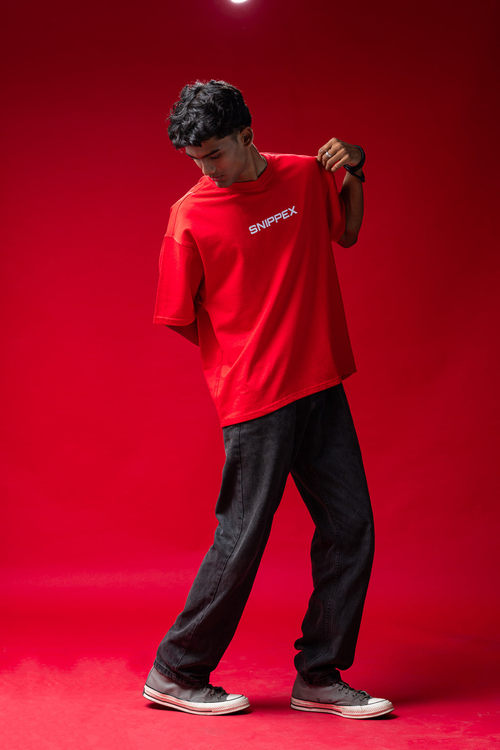 Web Of Power Oversized T-Shirt